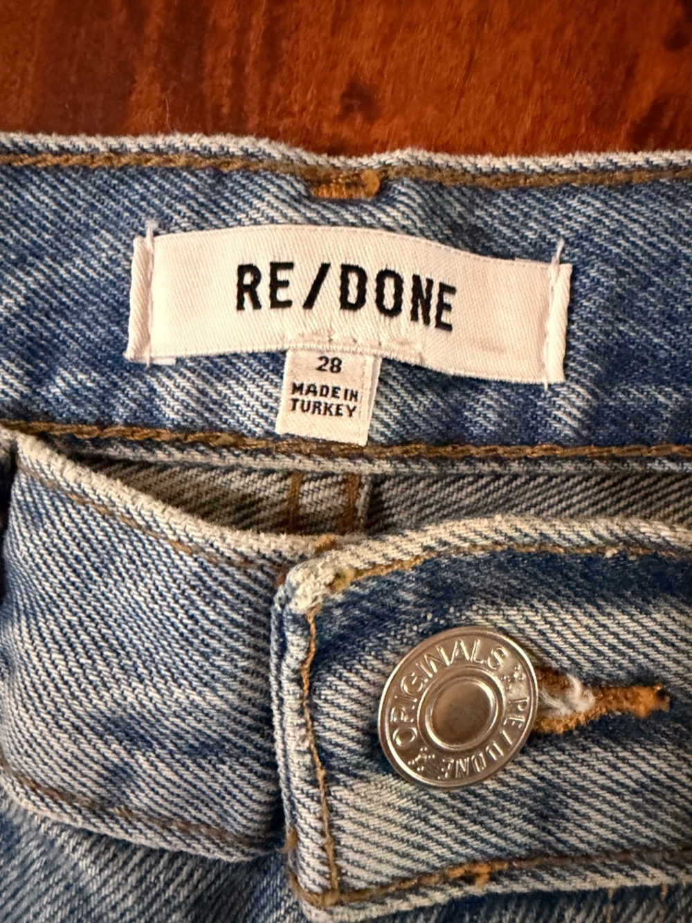 Re/Do 70's High rise Skinny Bootcut Model. - Picture 6 of 10
